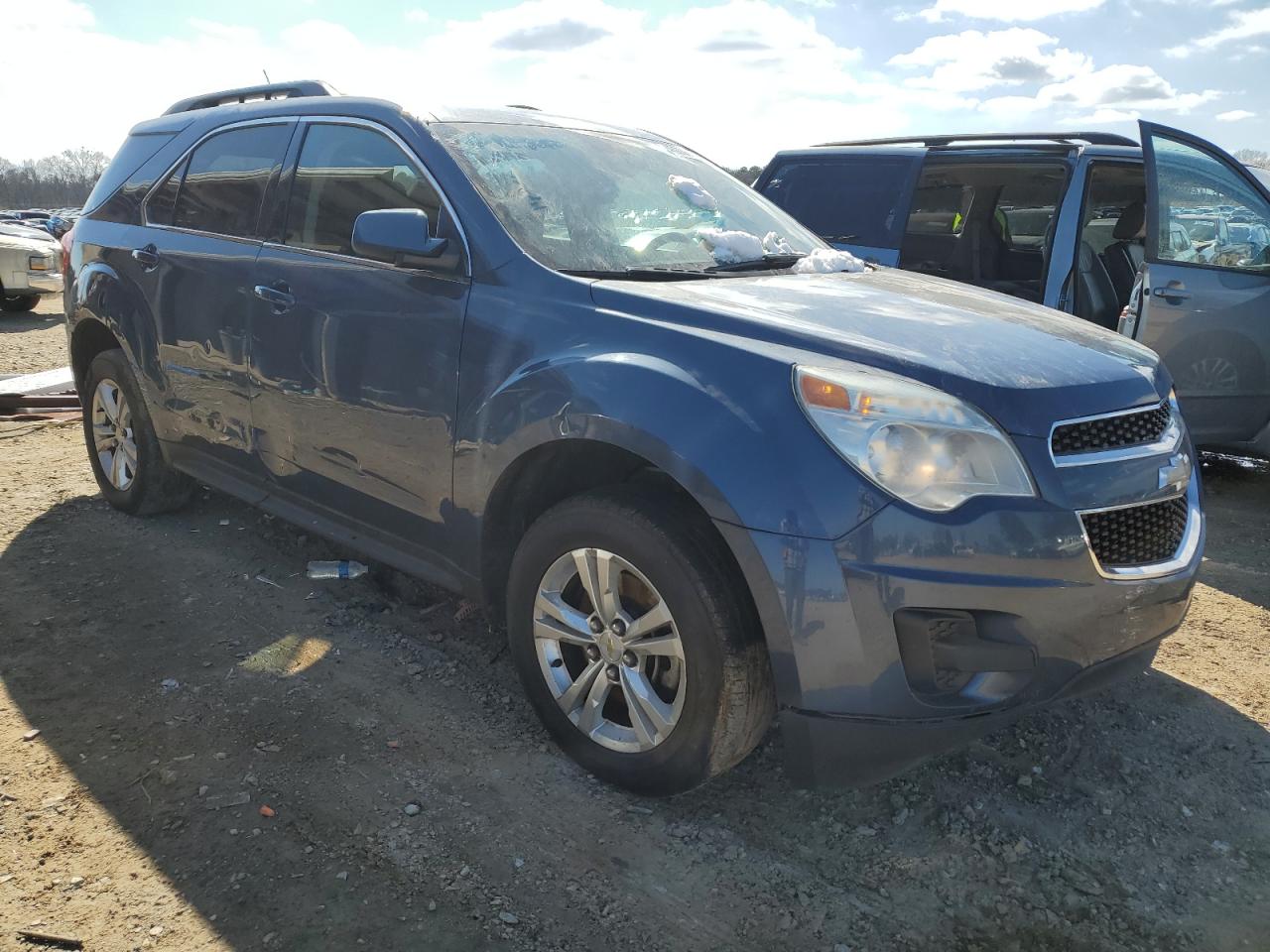 2011 Chevrolet Equinox VIN 2CNALDEC4B6389916 Copart auction photo, rear end / side damage thumbnail 4