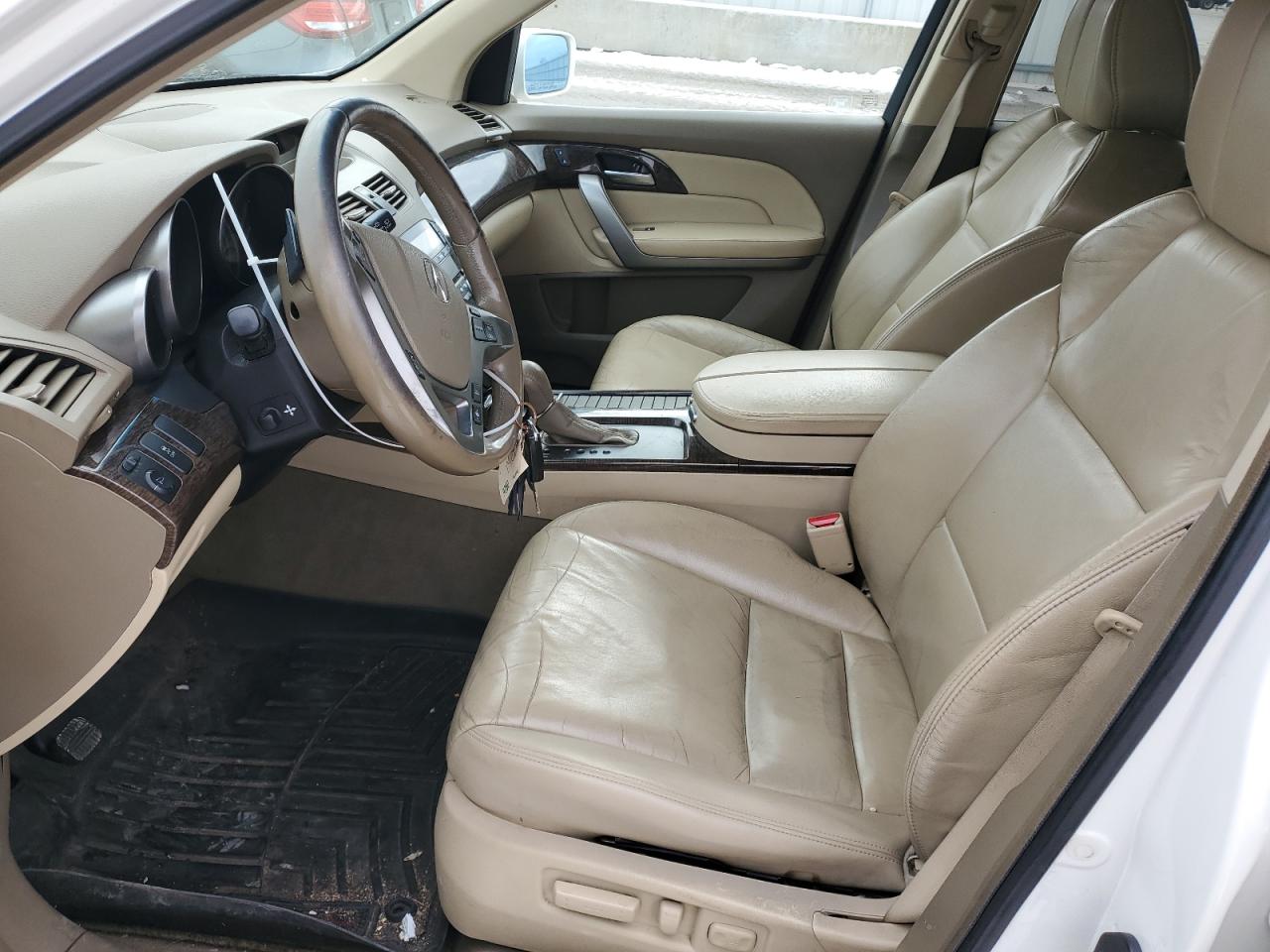 2012 Acura MDX VIN 2HNYD2H27CH516987 Copart auction photo, all over damage thumbnail 7