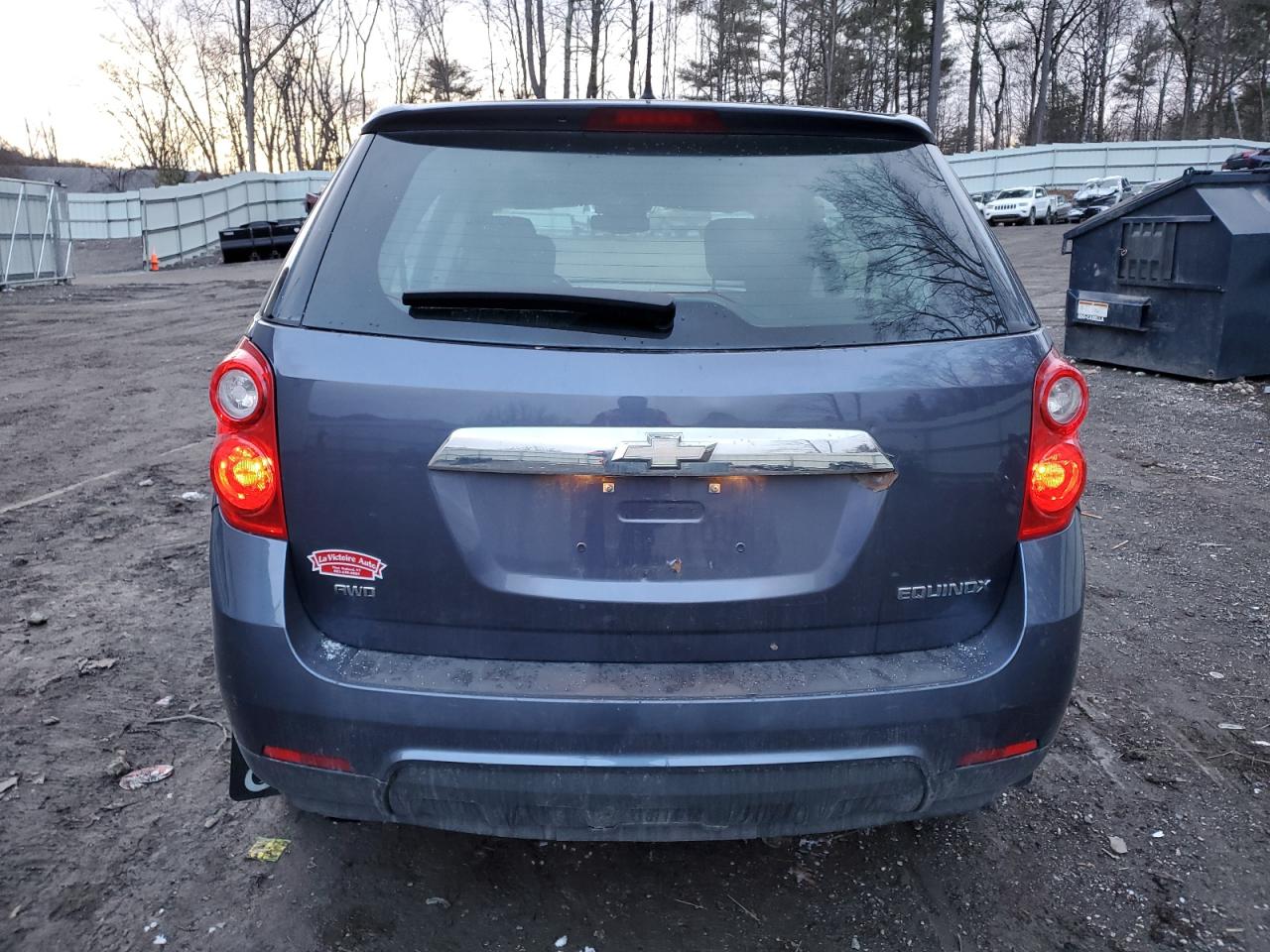 2013 Chevrolet Equinox VIN 2GNFLCEK1D6189968 Copart auction photo, front end / minor dent/scratches damage thumbnail 6