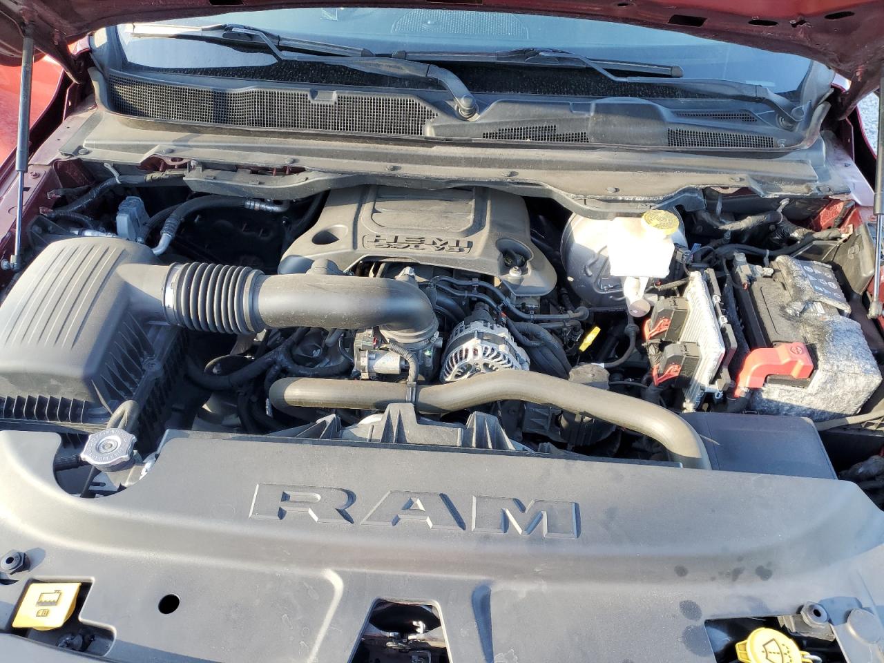 2019 RAM 1500 VIN 1C6RREBT3KN680197 Copart auction photo, rear end damage thumbnail 11