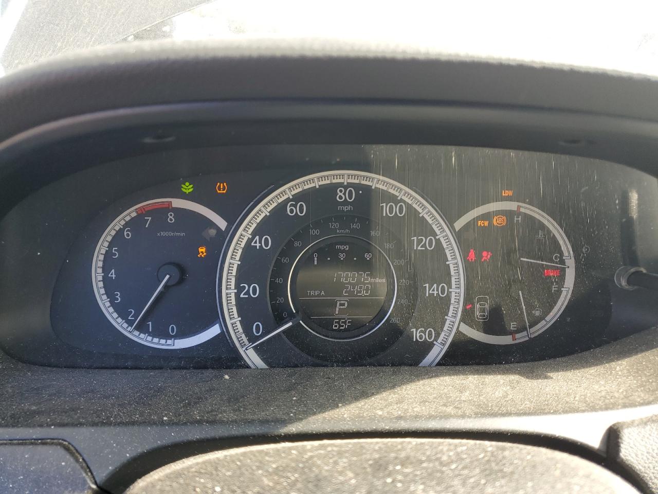 2013 Honda Accord VIN 1HGCR2F80DA175815 Copart auction photo, front end damage thumbnail 9