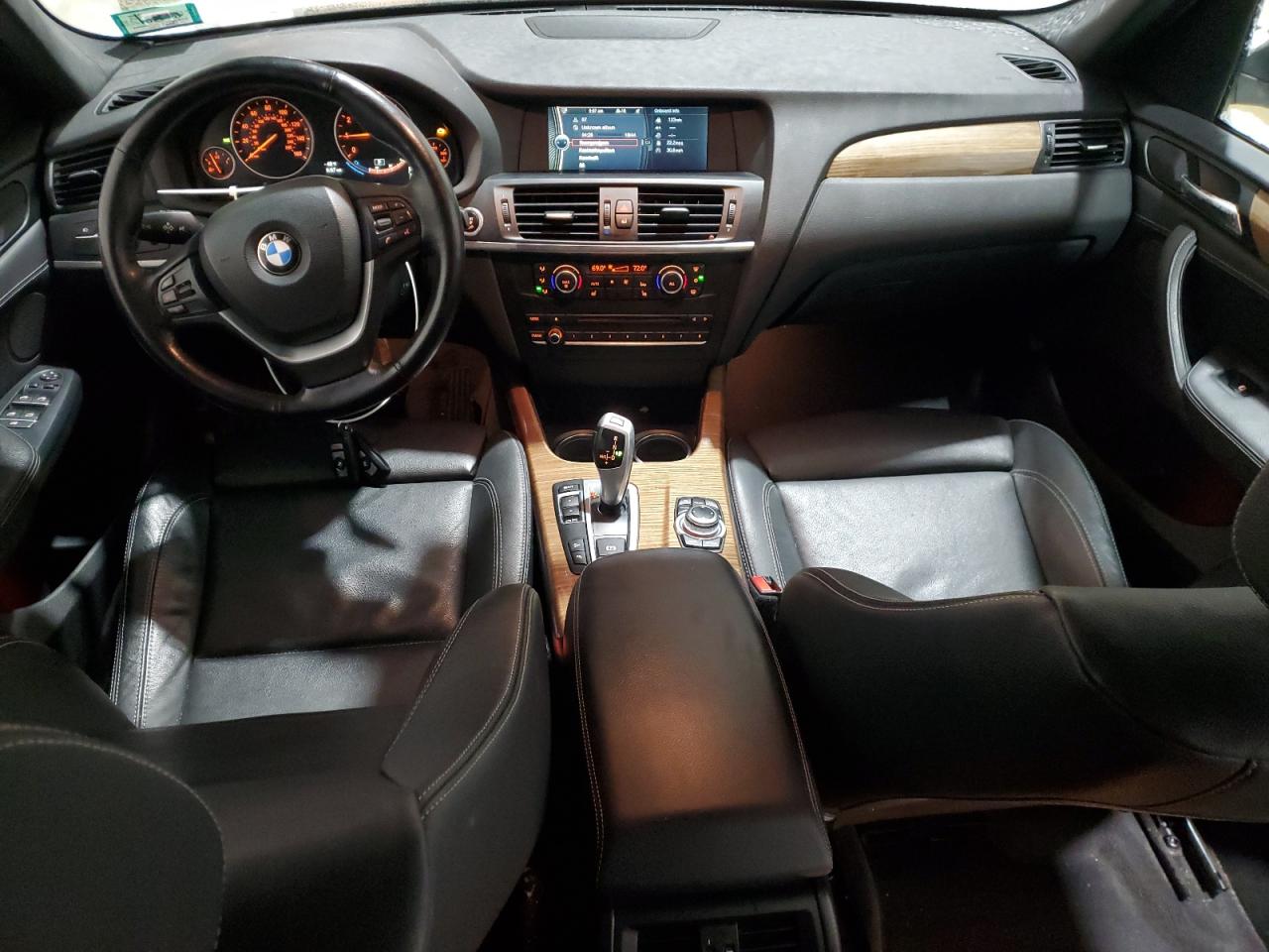 2013 BMW X3 VIN 5UXWX9C50D0A17180 Copart auction photo, front end / minor dent/scratches damage thumbnail 8