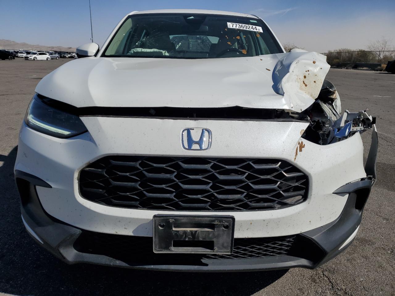 2023 Honda HR-V VIN 3CZRZ2H37PM736944 Copart auction photo, front end damage thumbnail 5
