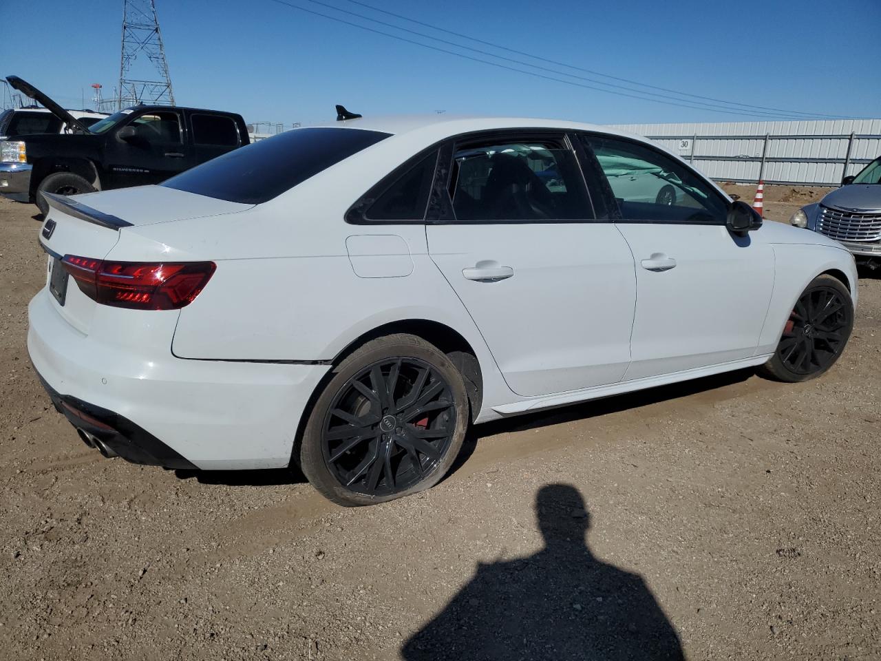2021 Audi RS4 VIN WAUB4AF46MA065803 Copart auction photo, rear end damage thumbnail 3