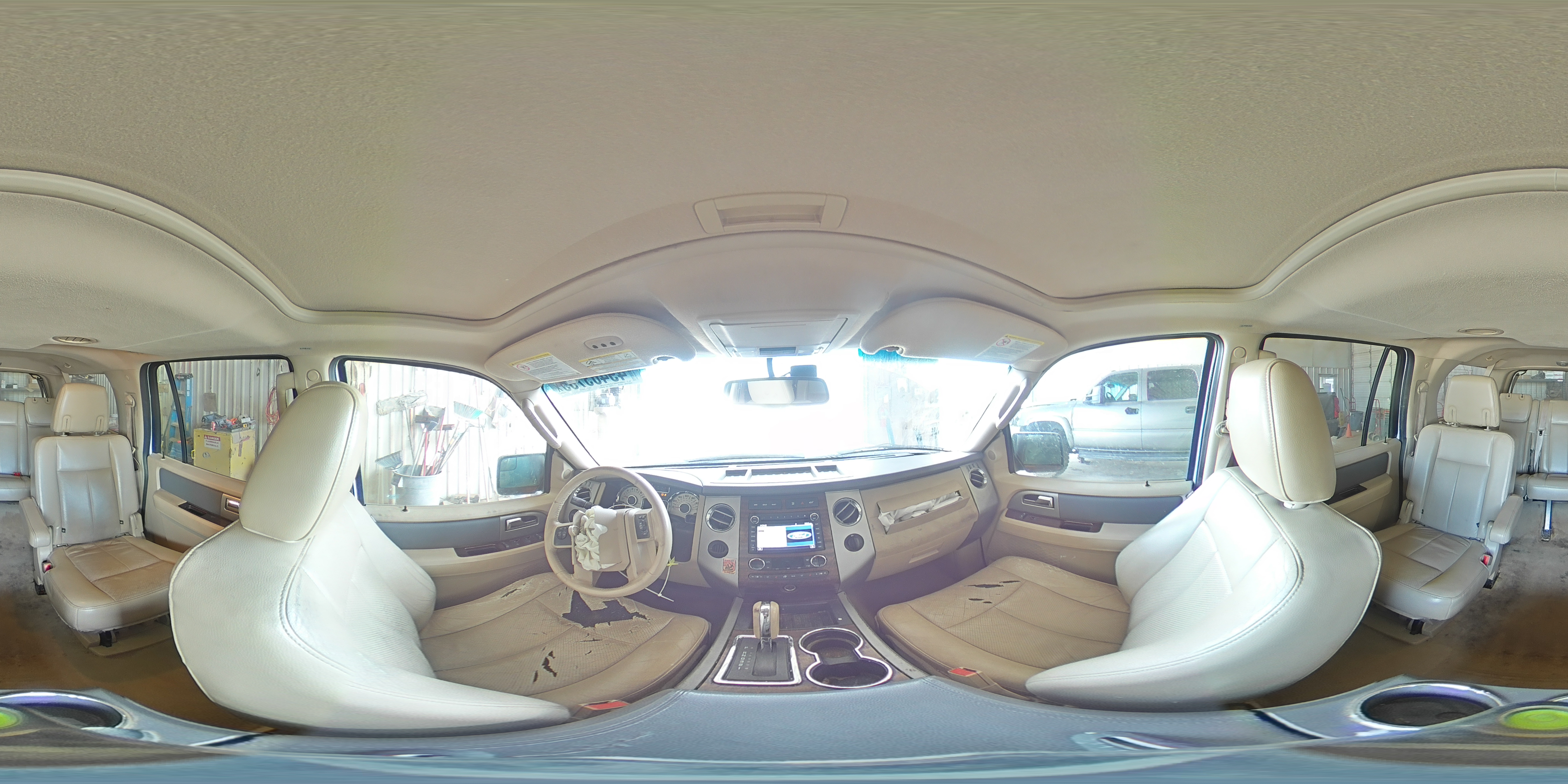 2012 Ford Expedition VIN 1FMJK1H53CEF05151 Copart auction photo, front end / frame damage damage thumbnail 13