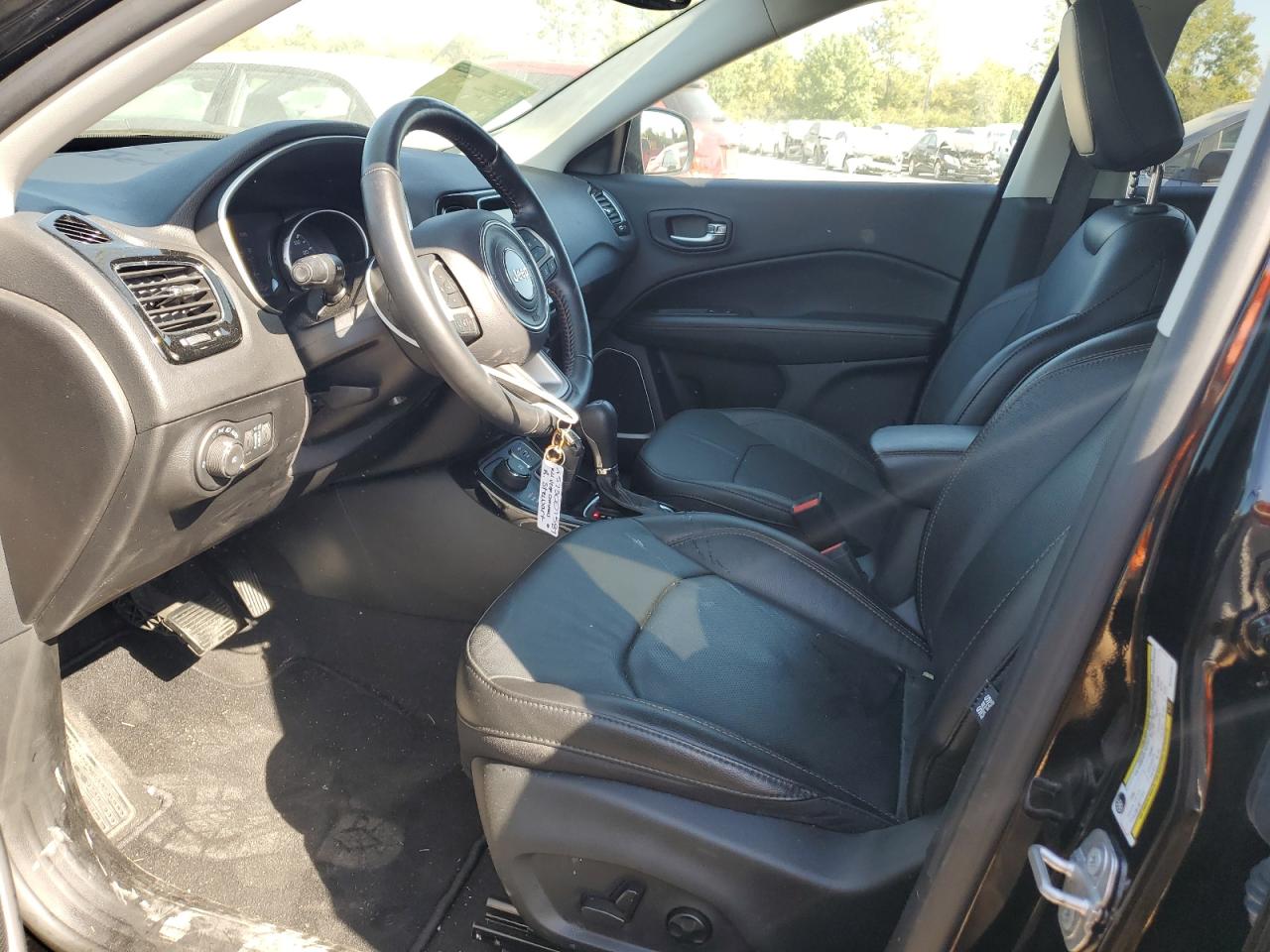 2021 Jeep Compass VIN 3C4NJDCB8MT572031 Copart auction photo, rear end damage thumbnail 7