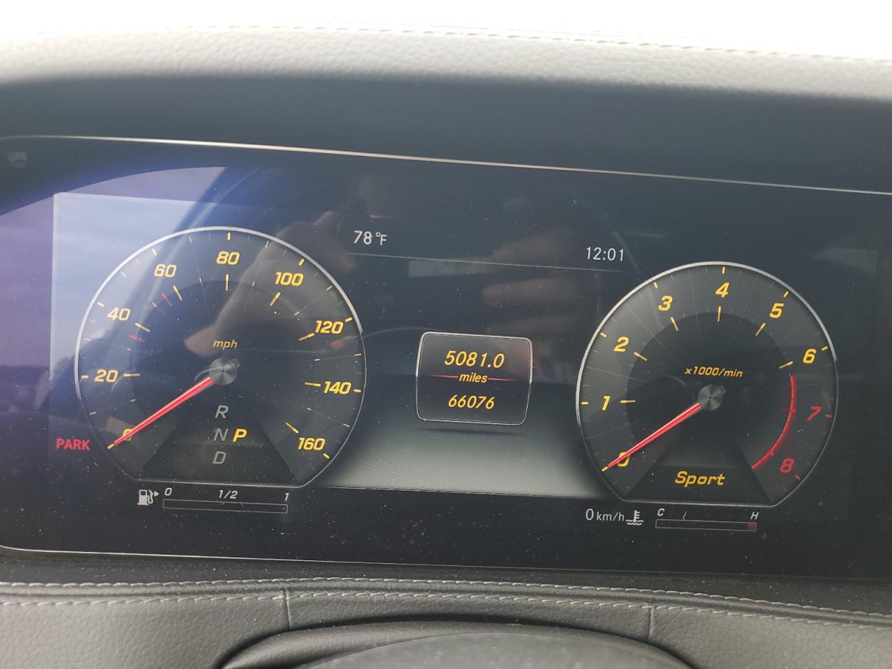 2019 Mercedes-Benz S-klasse VIN WDDUG8DB9KA448974 Copart auction photo, front end damage thumbnail 9