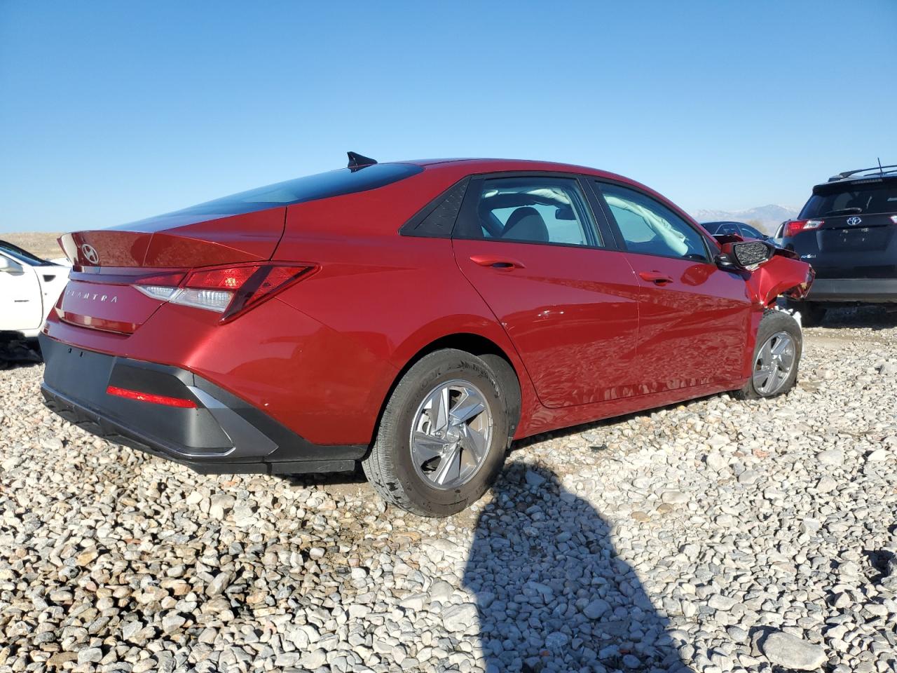 2024 Hyundai Elantra VIN KMHLL4DG8RU785730 Copart auction photo, front end damage thumbnail 3