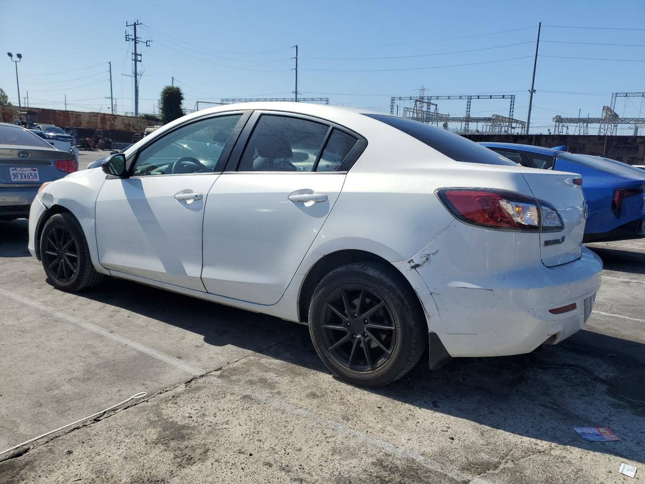 2013 Mazda 3 VIN JM1BL1UP2D1748472 Copart auction photo, front end damage thumbnail 2
