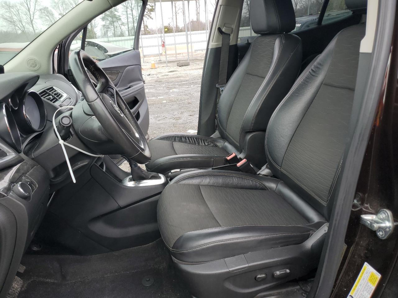 2015 Buick Encore VIN KL4CJASBXFB266647 Copart auction photo, front end damage thumbnail 7