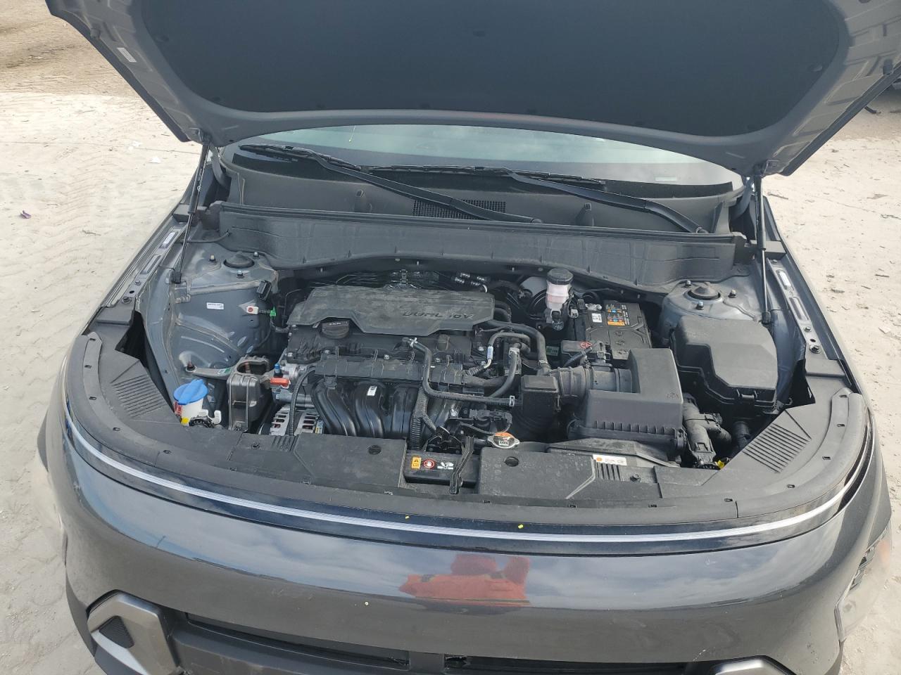2024 Hyundai Kona VIN KM8HA3AB4RU115302 Copart auction photo, rear end damage thumbnail 12