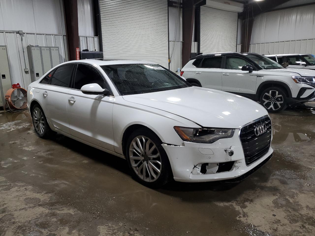 2014 Audi A6 VIN WAUFMAFC5EN007748 Copart auction photo, front end damage thumbnail 4