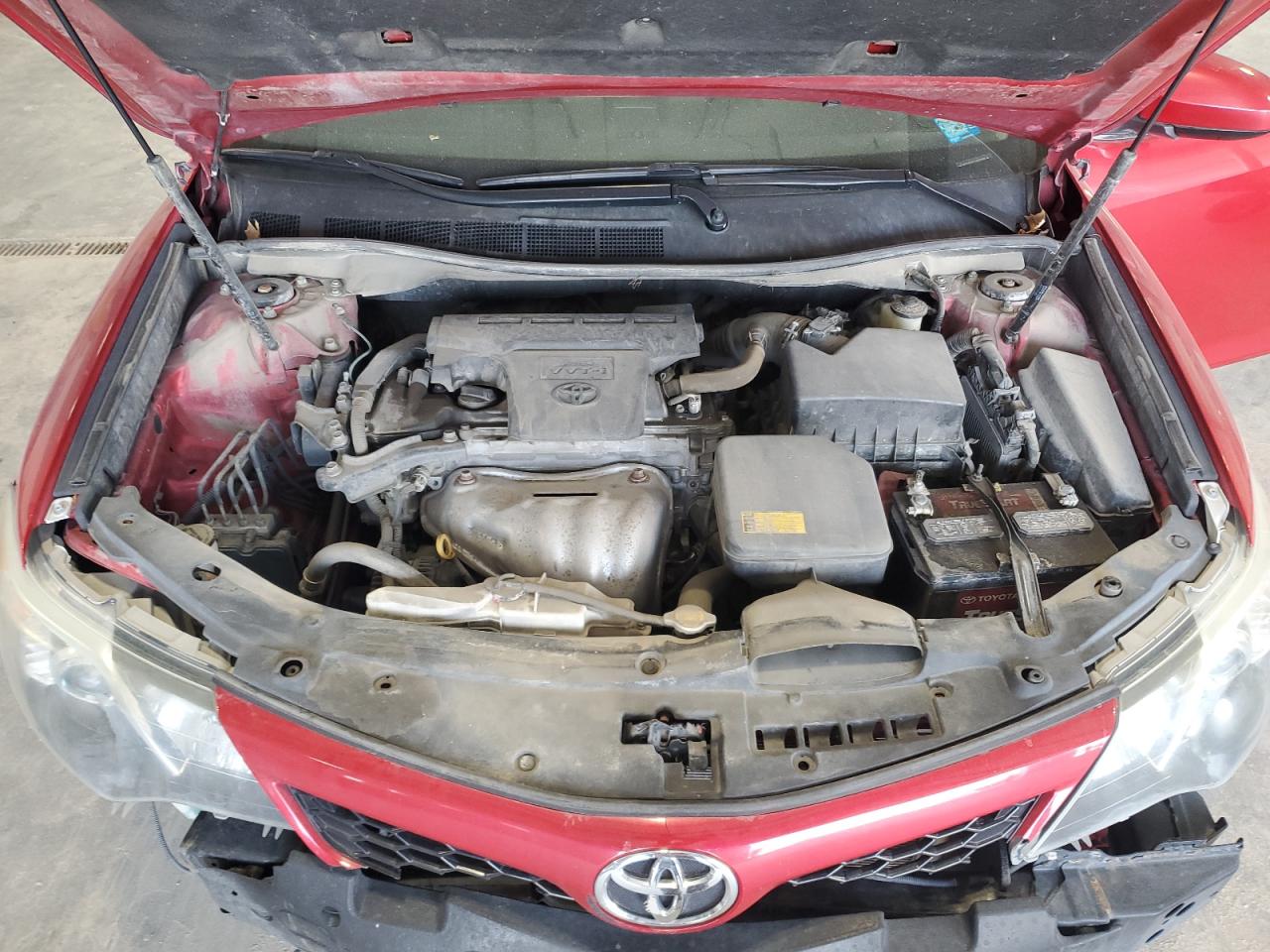 2014 Toyota Camry VIN 4T1BF1FK0EU868369 Copart auction photo, front end / hail damage thumbnail 11