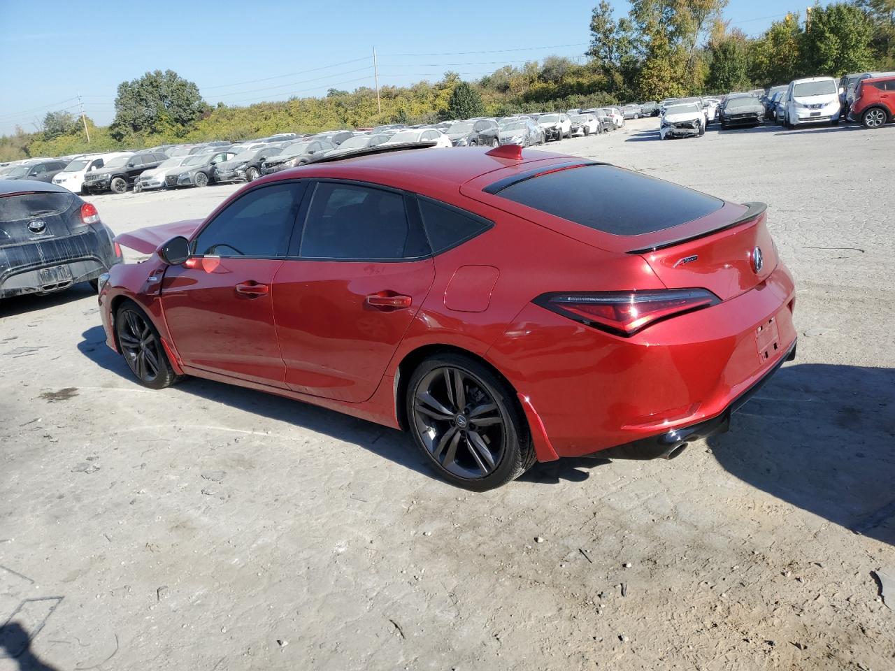 2023 Acura Integra VIN 19UDE4H39PA027406 Copart auction photo, front end damage thumbnail 2