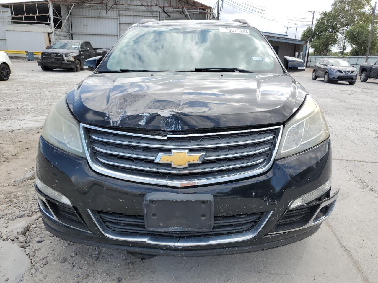 2016 Chevrolet Traverse VIN 1GNKRGKD6GJ148544 Copart auction photo, front end damage thumbnail 5