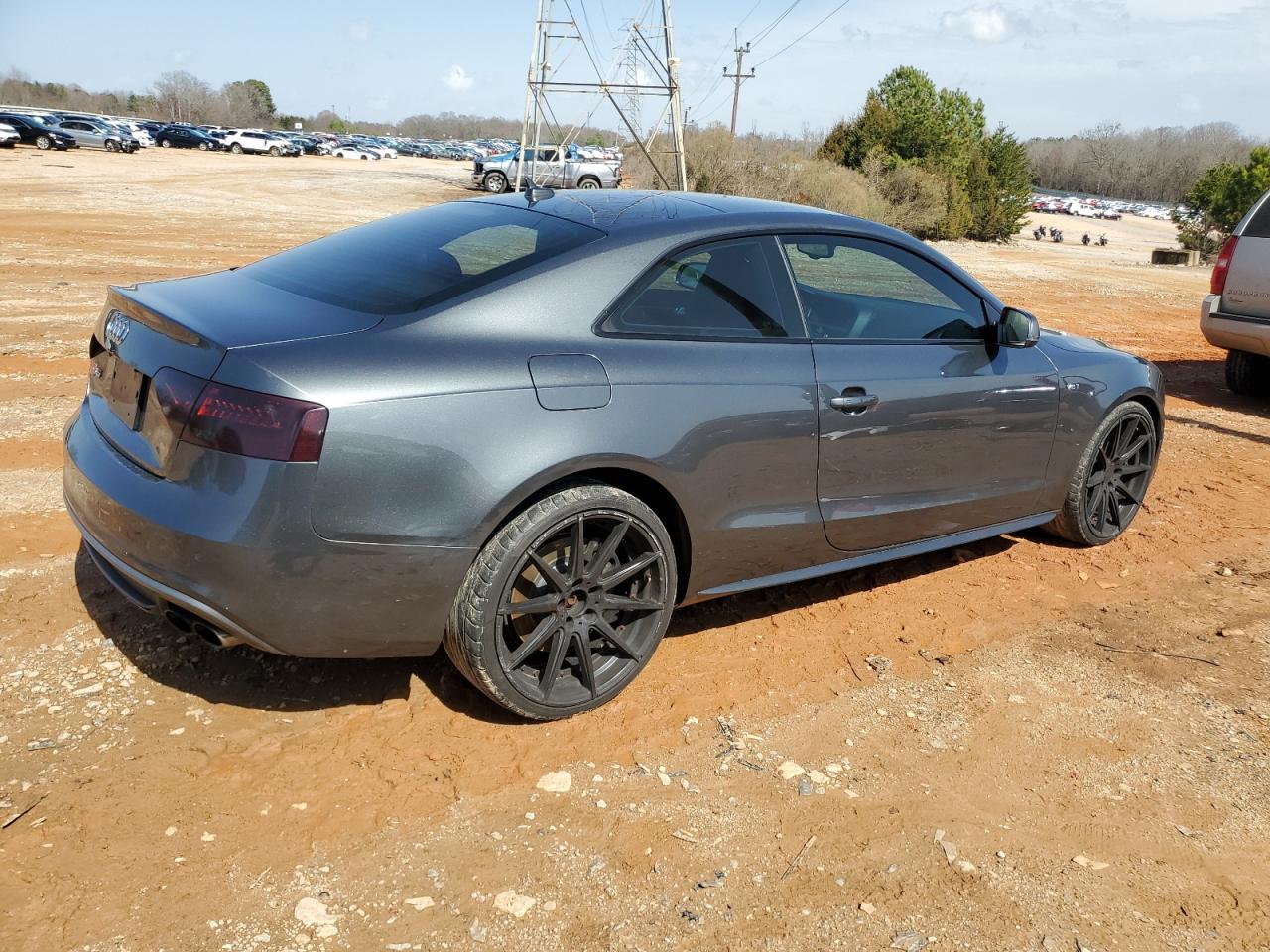 2015 Audi RS5 VIN WAUCGAFR9FA038430 Copart auction photo, front end damage thumbnail 3
