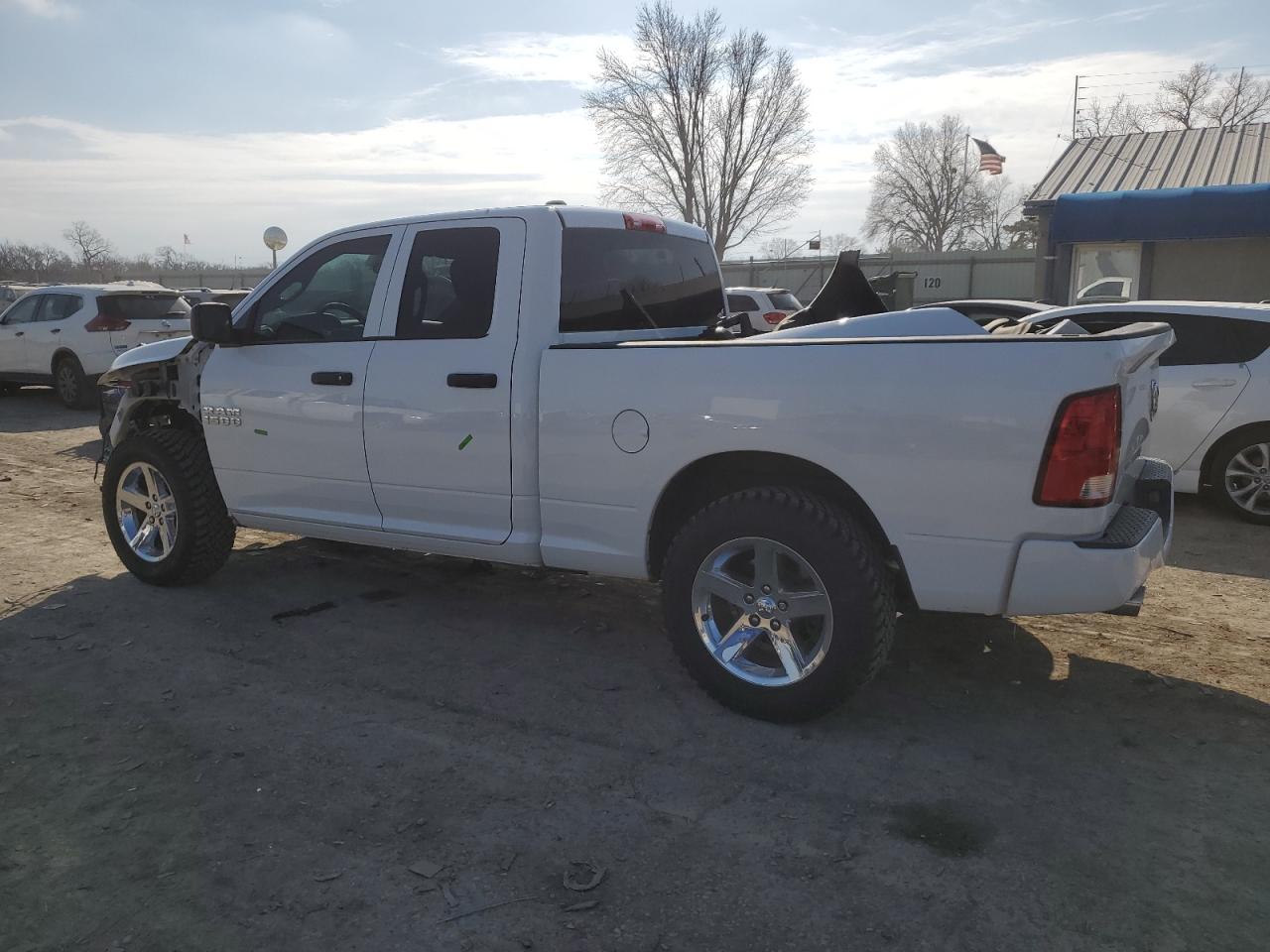 2013 RAM 1500 VIN 1C6RR6FT8DS518859 Copart auction photo, front end damage thumbnail 2