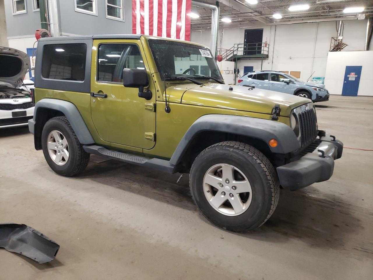 2010 Jeep Wrangler VIN 1J4GA2D15AL216706 Copart auction photo, front end damage thumbnail 4