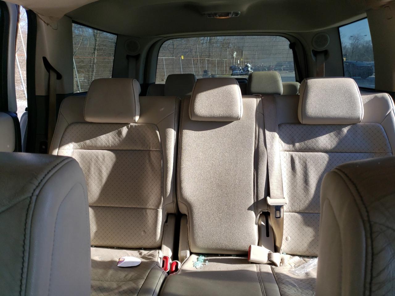 2010 Ford Flex VIN 2FMHK6DC1ABD00971 Copart auction photo, side / front end damage thumbnail 10