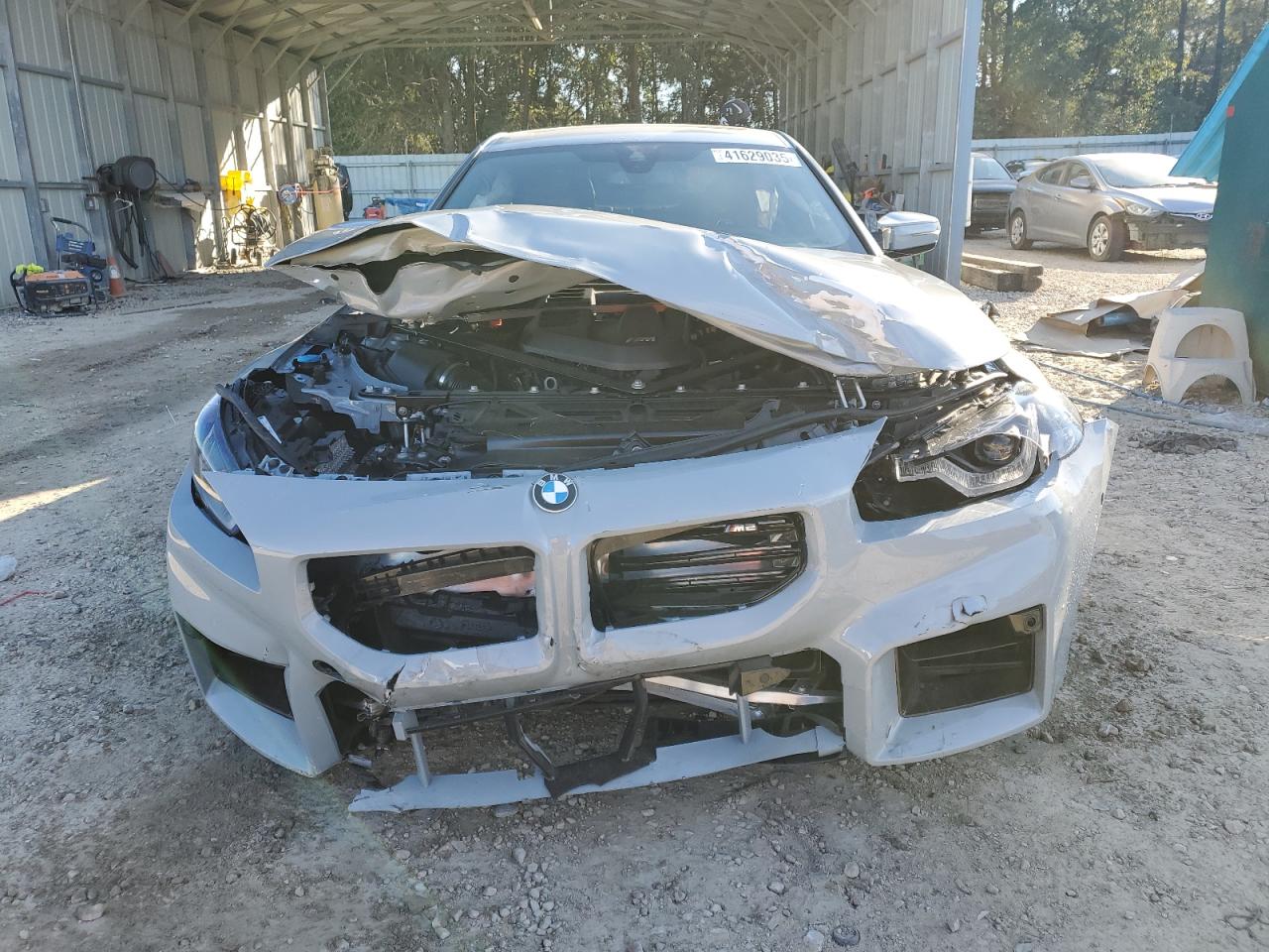2024 BMW M2 VIN 3MF13DM08R8E00417 Copart auction photo, front end damage thumbnail 5