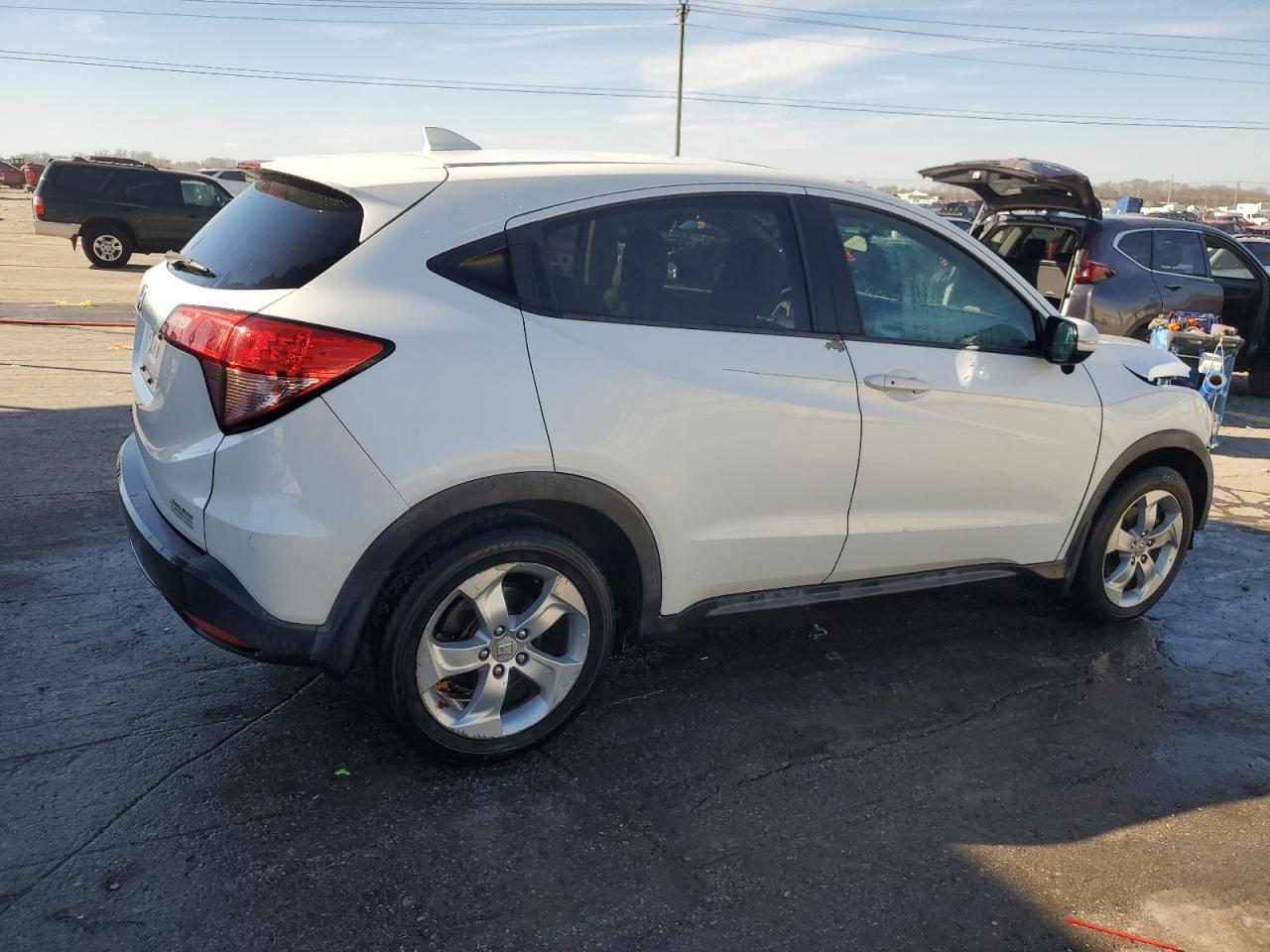 2016 Honda HR-V VIN 3CZRU5H56GM733616 Copart auction photo, front end damage thumbnail 3