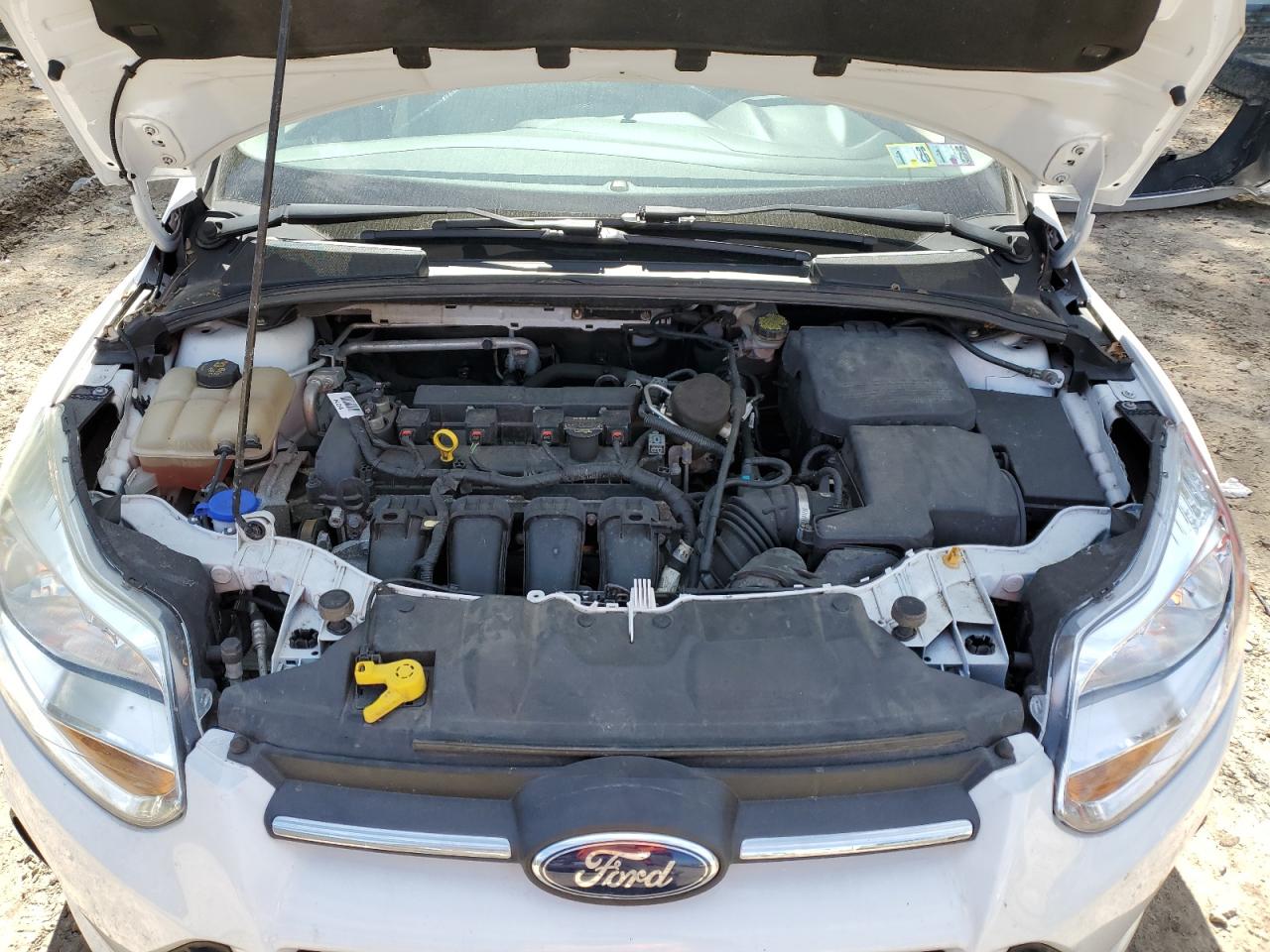 2014 Ford Focus VIN 1FADP3K28EL354194 Copart auction photo, rear end damage thumbnail 11