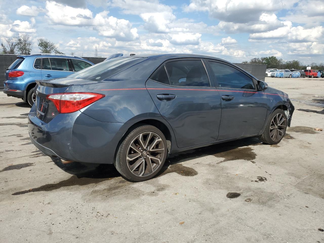 2016 Toyota Corolla VIN 2T1BURHE2GC716206 Copart auction photo, front end damage thumbnail 3