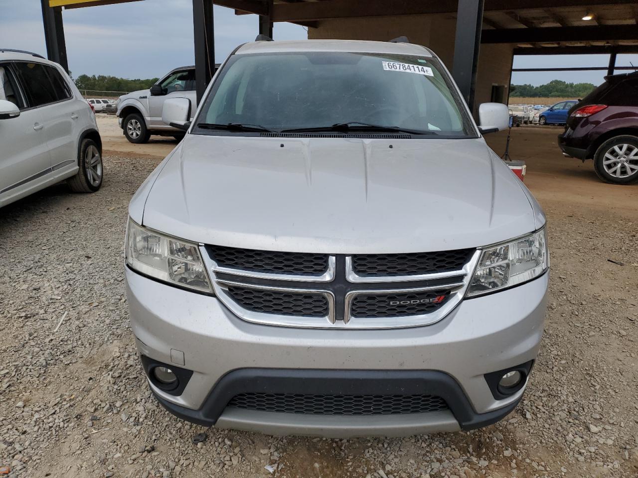 2012 Dodge Journey VIN 3C4PDCBG3CT270734 Copart auction photo, side / front end damage thumbnail 5