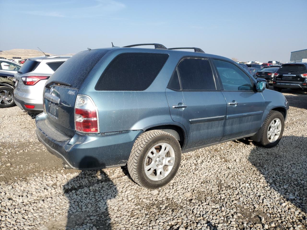2005 Acura MDX VIN 2HNYD18945H532199 Copart auction photo, side damage thumbnail 3