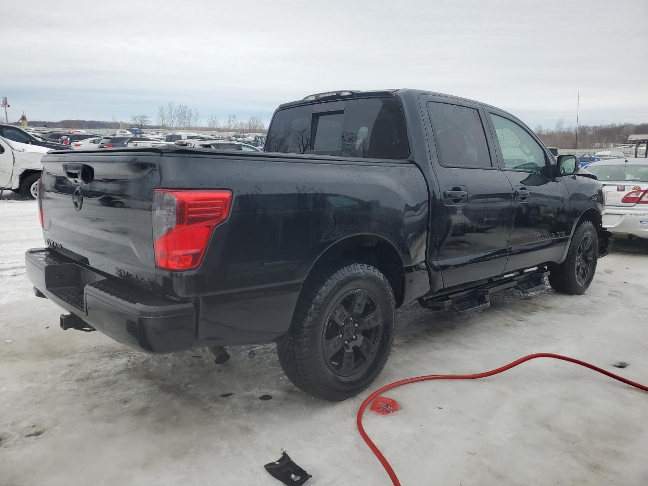 2019 Nissan Titan VIN 1N6AA1EJ6KN511983 Copart auction photo, front end damage thumbnail 3
