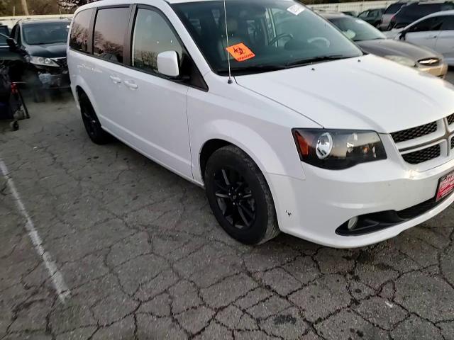 2019 Dodge Caravan VIN 2C4RDGEG3KR670919 Copart auction photo, side / front end damage thumbnail 12