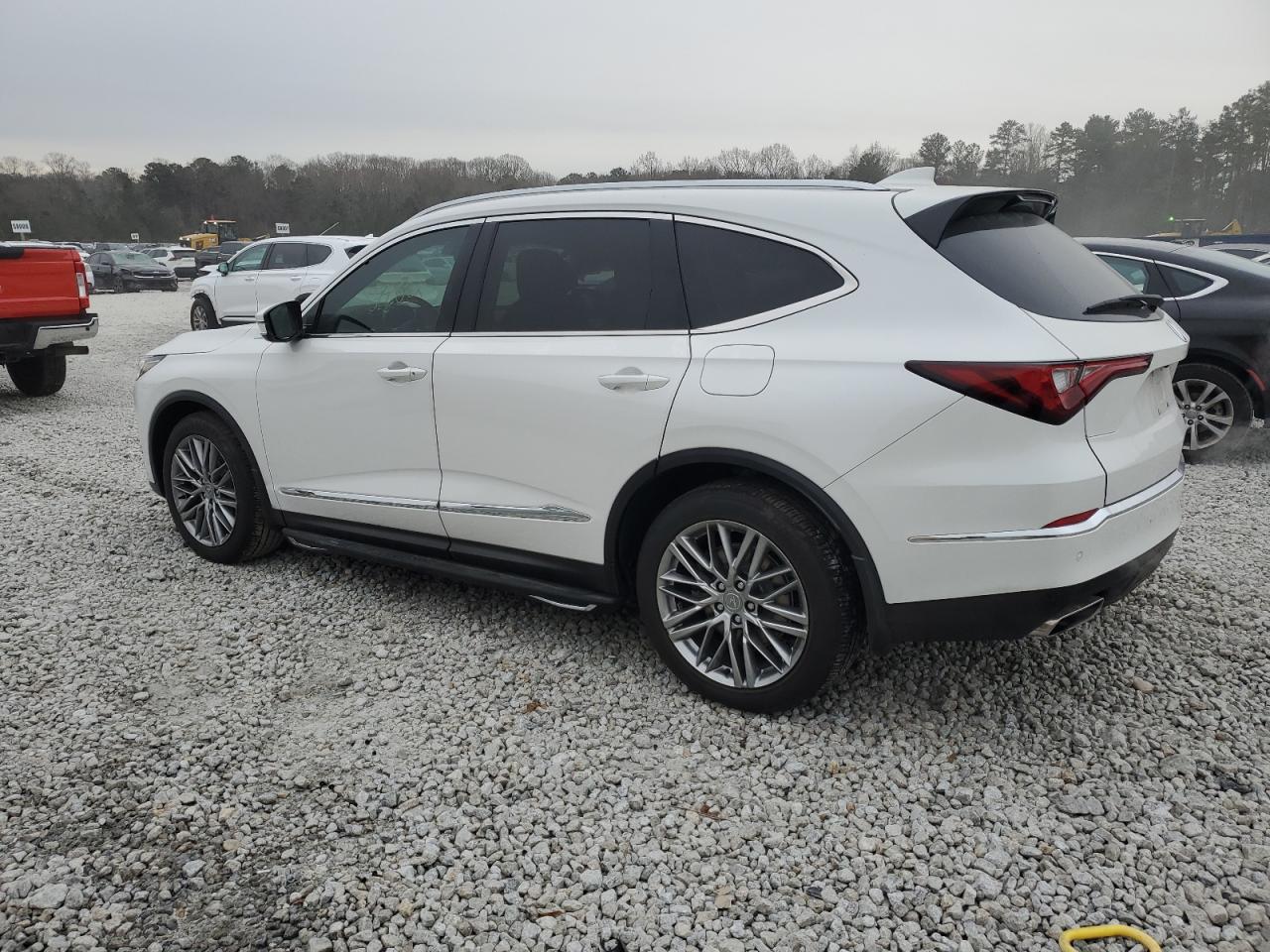2023 Acura MDX VIN 5J8YE1H87PL022852 Copart auction photo, side / minor dent/scratches damage thumbnail 2