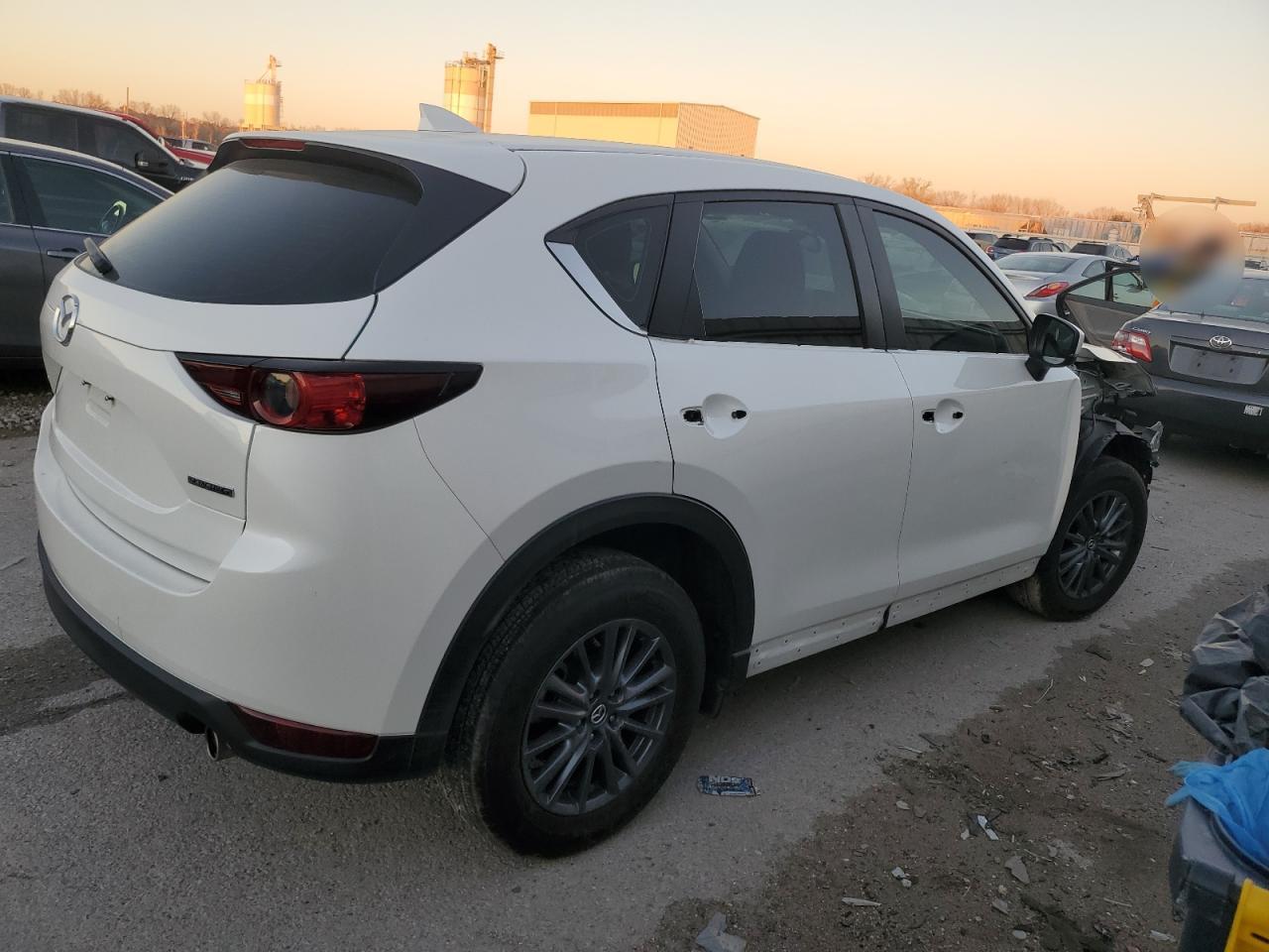 2021 Mazda CX-5 VIN JM3KFABMXM1313108 Copart auction photo, all over damage thumbnail 3
