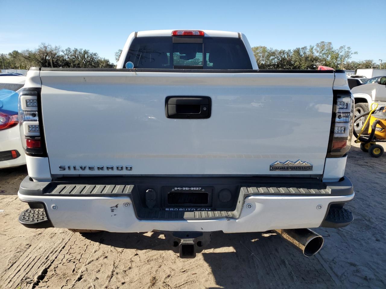 2017 Chevrolet Silverado VIN 1GC1KXEY8HF141736 Copart auction photo, front end / undercarriage damage thumbnail 6