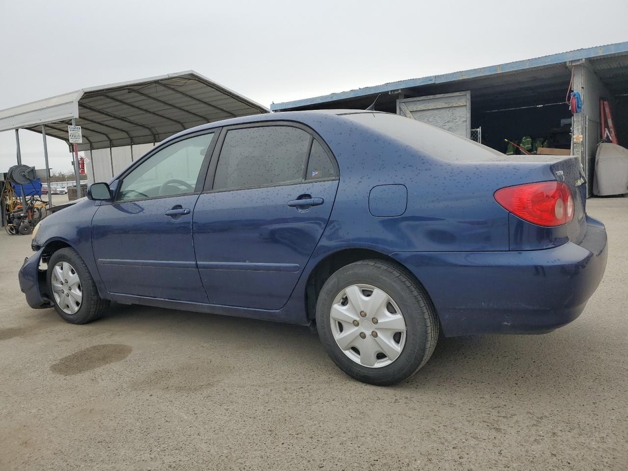 2007 Toyota Corolla VIN 2T1BR32EX7C724691 Copart auction photo, front end / rear end damage thumbnail 2
