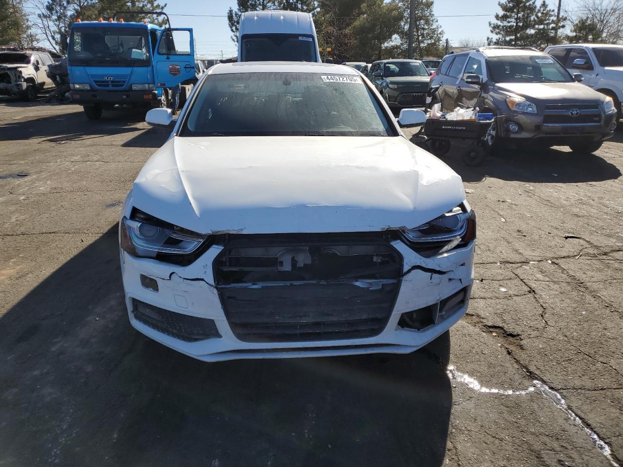 2016 Audi A4 VIN WAUBFAFL7GN013787 Copart auction photo, front end damage thumbnail 5