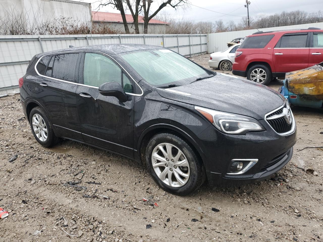 2020 Buick Envision VIN LRBFXBSA5LD135025 Copart auction photo, all over damage thumbnail 4