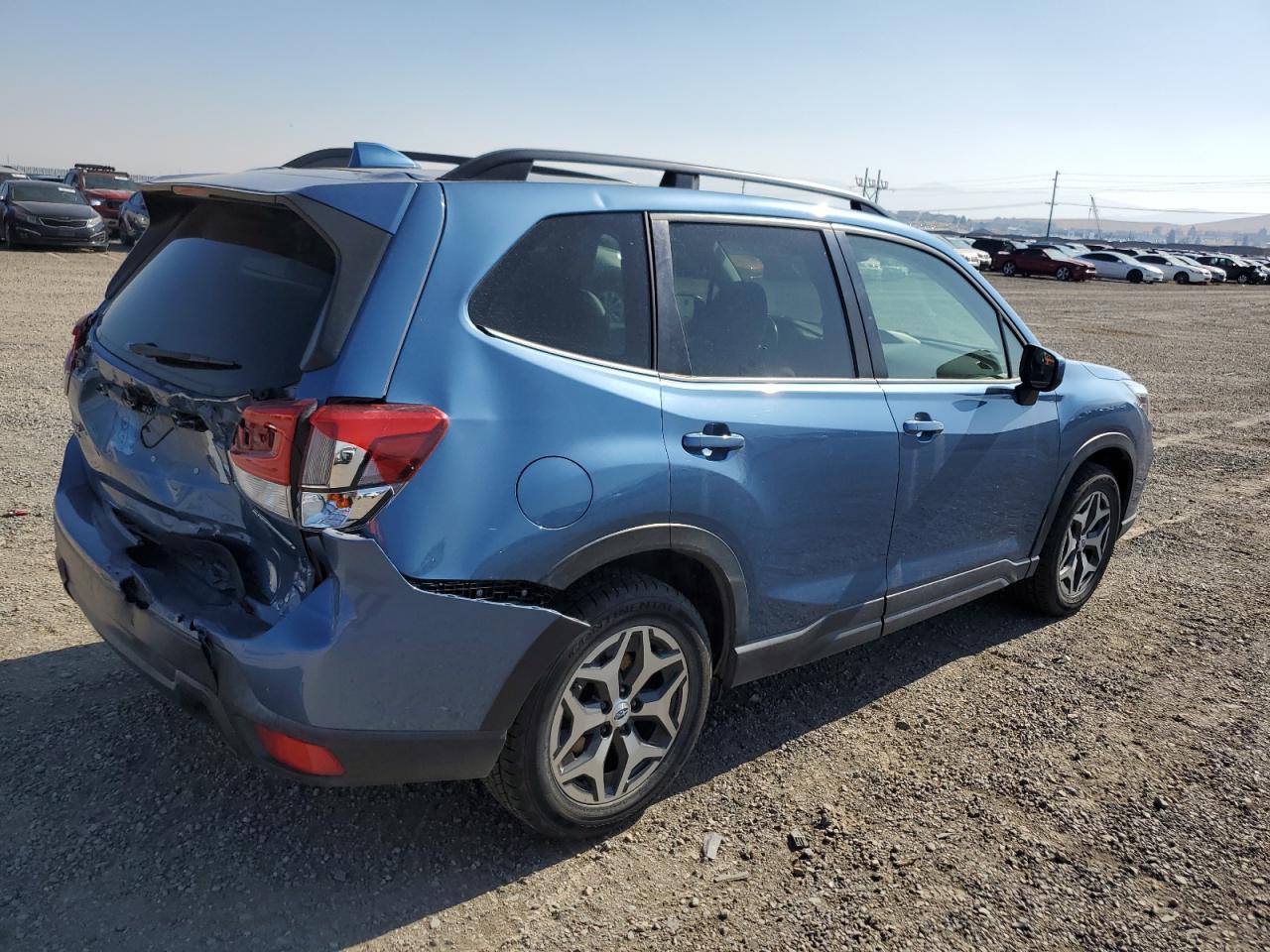 2020 Subaru Forester VIN JF2SKAJC5LH457895 Copart auction photo, rear end damage thumbnail 3