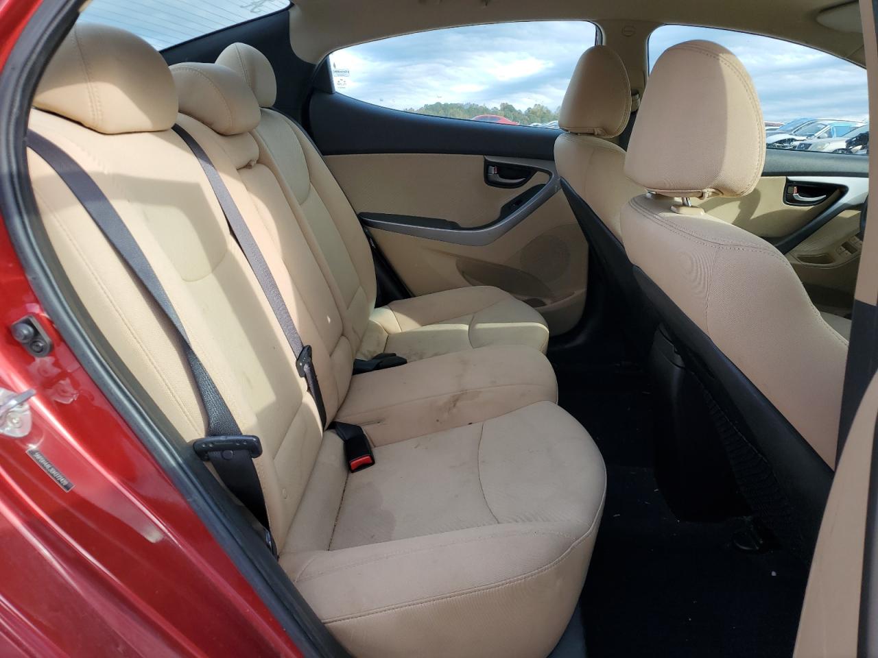 2013 Hyundai Elantra VIN 5NPDH4AE3DH272420 Copart auction photo, front end / minor dent/scratches damage thumbnail 10