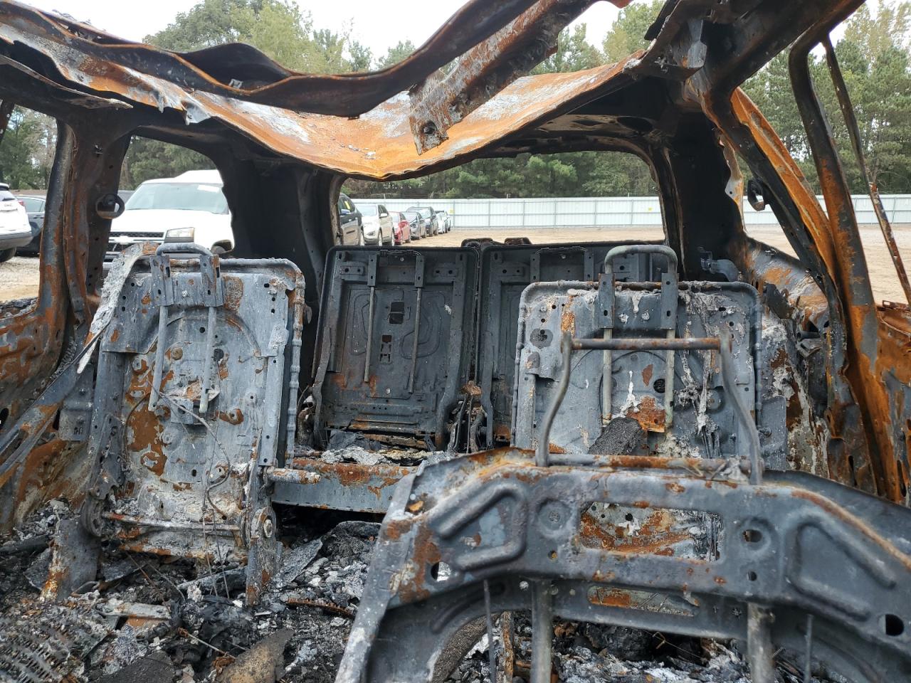 2020 Mercedes-Benz GLS-klasse VIN 4JGFF5KE0LA117151 Copart auction photo, burn damage thumbnail 10