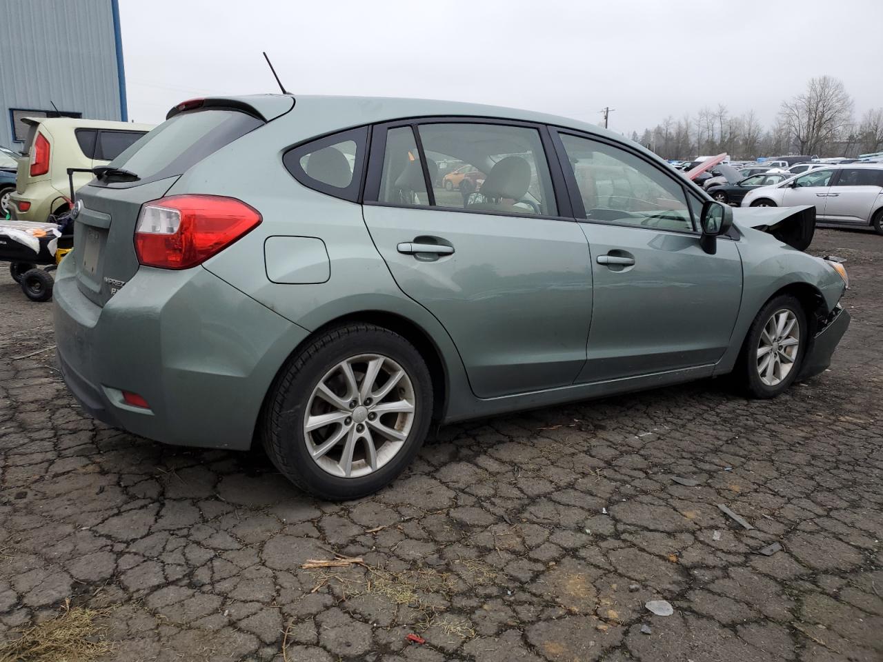 2014 Subaru Impreza VIN JF1GPAC65E8291240 Copart auction photo, front end / mechanical damage thumbnail 3