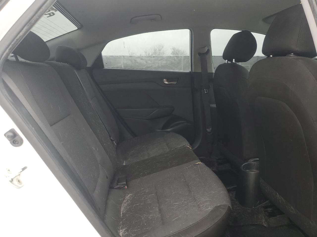 2018 Hyundai Accent VIN 3KPC24A38JE020819 Copart auction photo, rear end / front end damage thumbnail 10