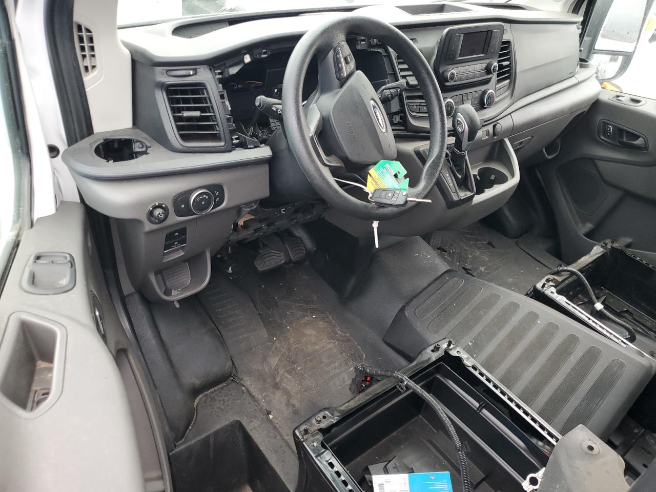 2023 Ford Transit VIN 1FTBR1Y89PKB06590 Copart auction photo, all over damage thumbnail 8