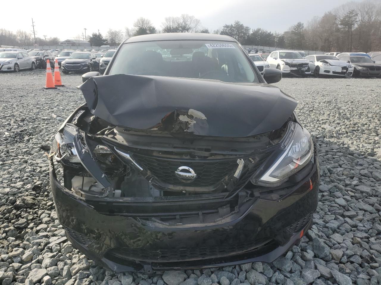 2017 Nissan Sentra VIN 3N1AB7AP8HY266101 Copart auction photo, all over damage thumbnail 5