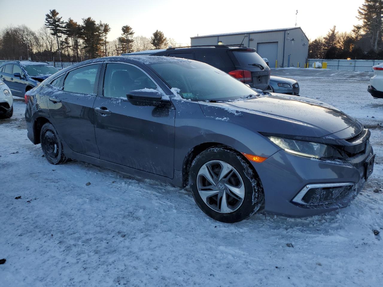 2019 Honda Civic VIN 2HGFC2F65KH529968 Copart auction photo, undercarriage / rear end damage thumbnail 4