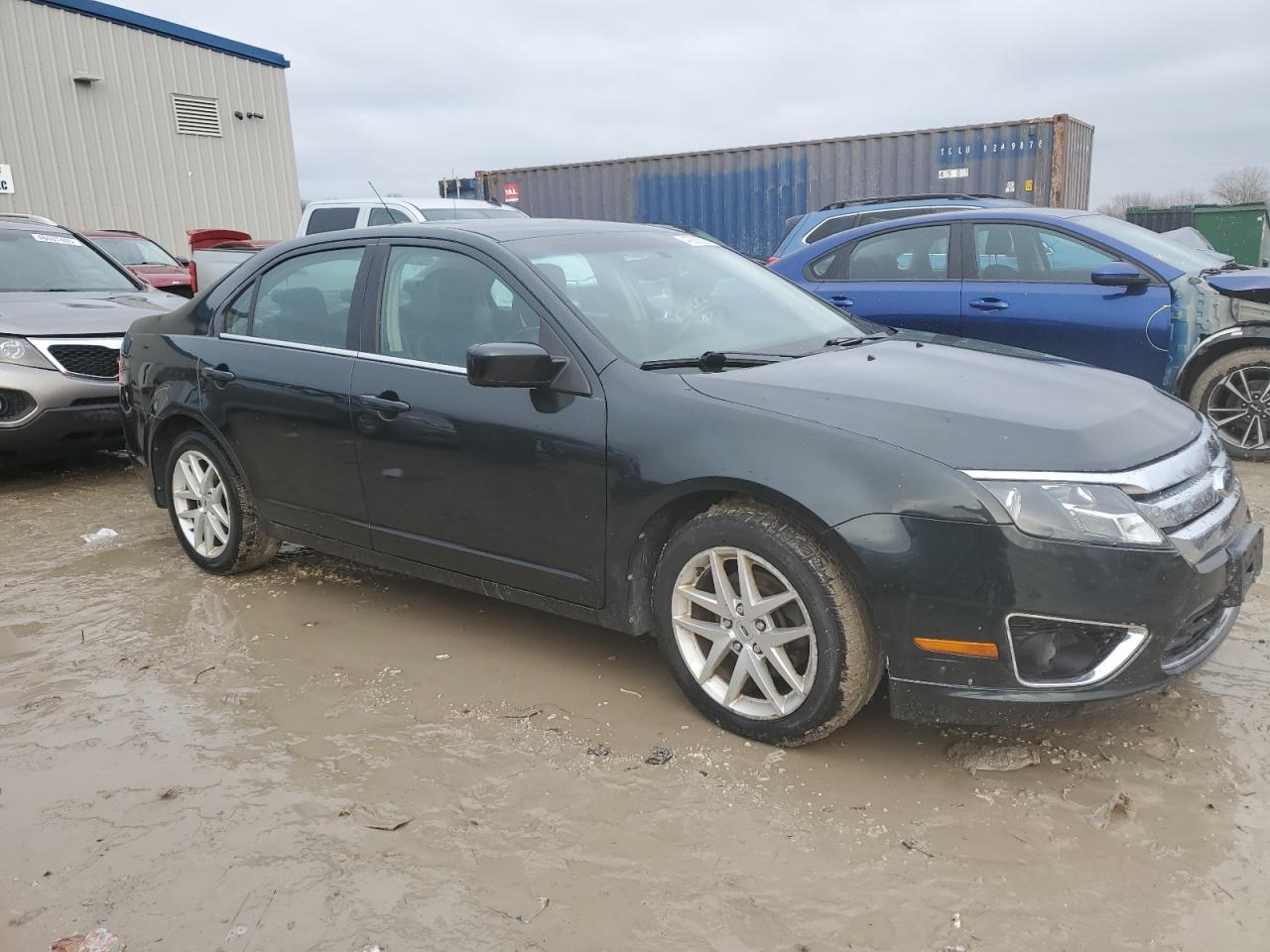2010 Ford Fusion VIN 3FAHP0JAXAR268468 Copart auction photo, rear end damage thumbnail 4
