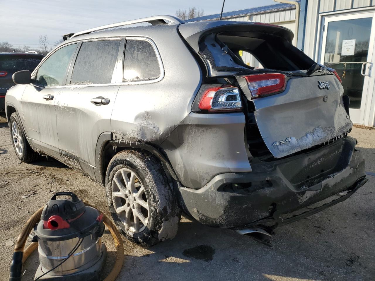 2016 Jeep Grand Cherokee VIN 1C4PJMCS2GW104898 Copart auction photo, rear end / side damage thumbnail 2