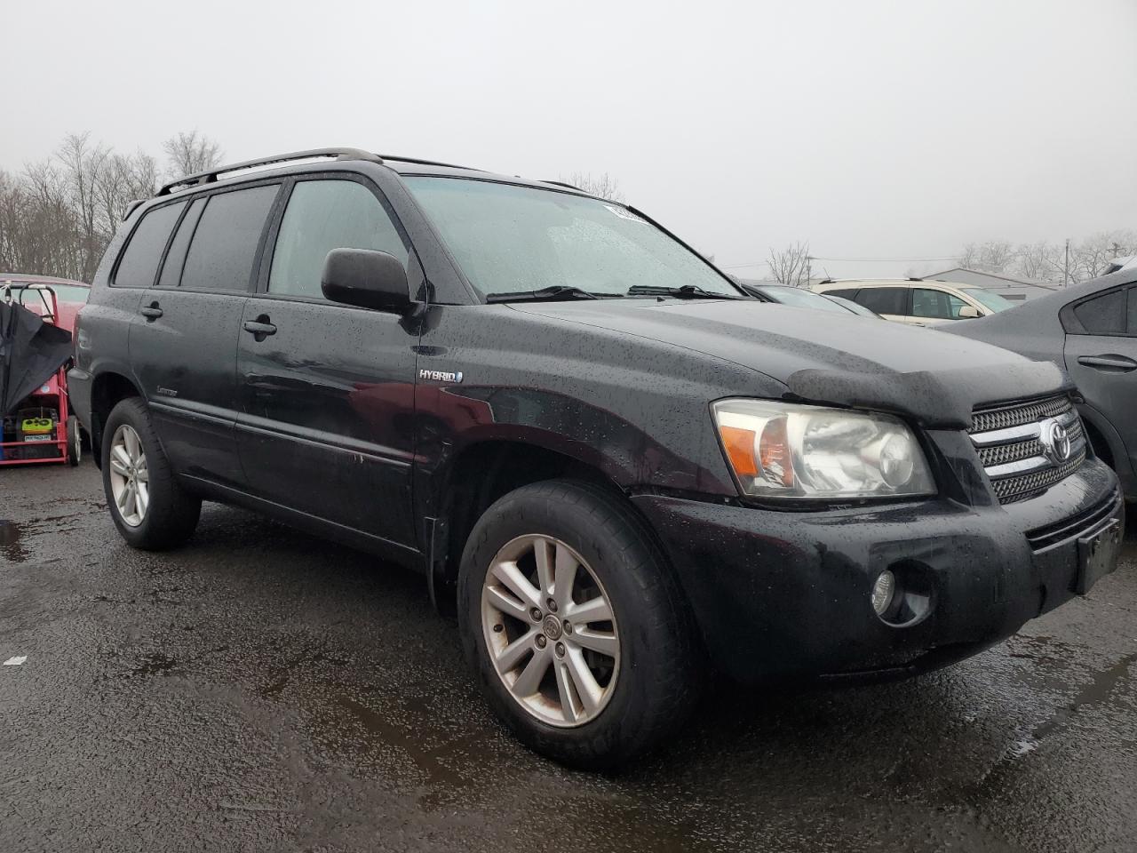 2007 Toyota Highlander VIN JTEEW21A870036273 Copart auction photo, mechanical damage thumbnail 4
