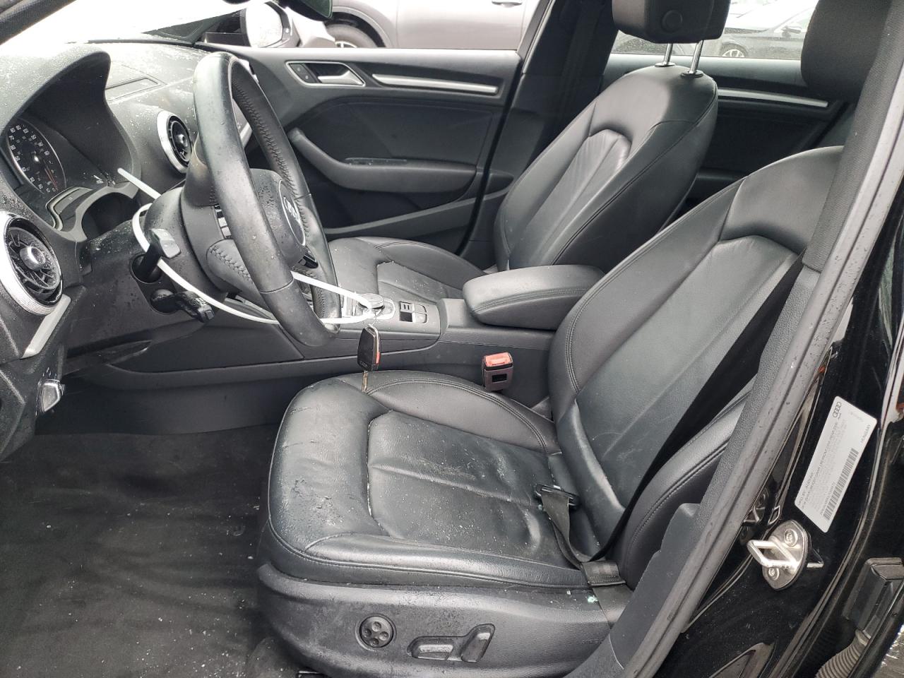 2018 Audi A3 VIN WAUAUGFF0J1069972 Copart auction photo, all over damage thumbnail 7
