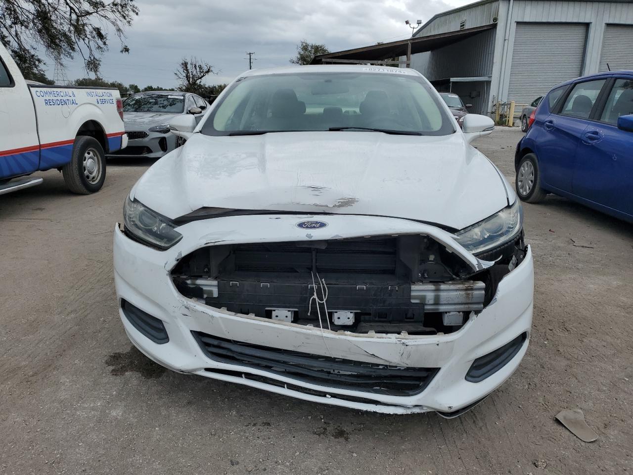 2015 Ford Fusion VIN 1FA6P0H78F5113848 Copart auction photo, front end / minor dent/scratches damage thumbnail 5